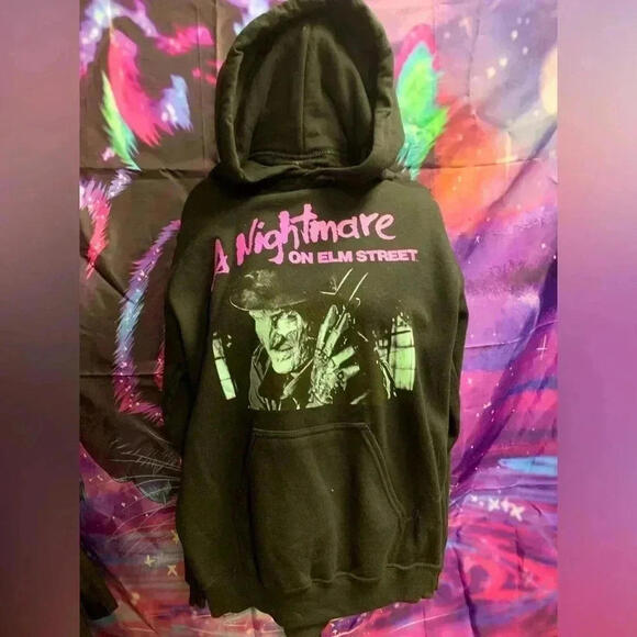 Other - 🖤A Nightmare on Elm Street Graphic Hoodie - Black